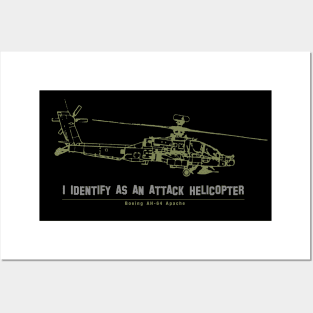 Attack Helicopter Posters and Art